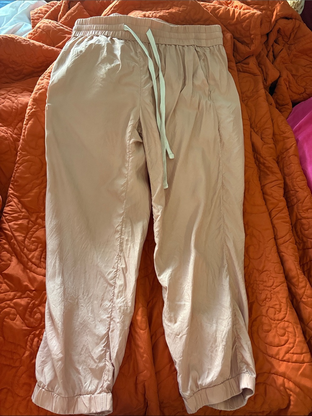 J. Crew Women's Light Pink Drawstring jogger Pants